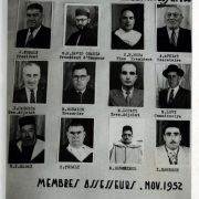 הנהגת קהילת צפרו 1952